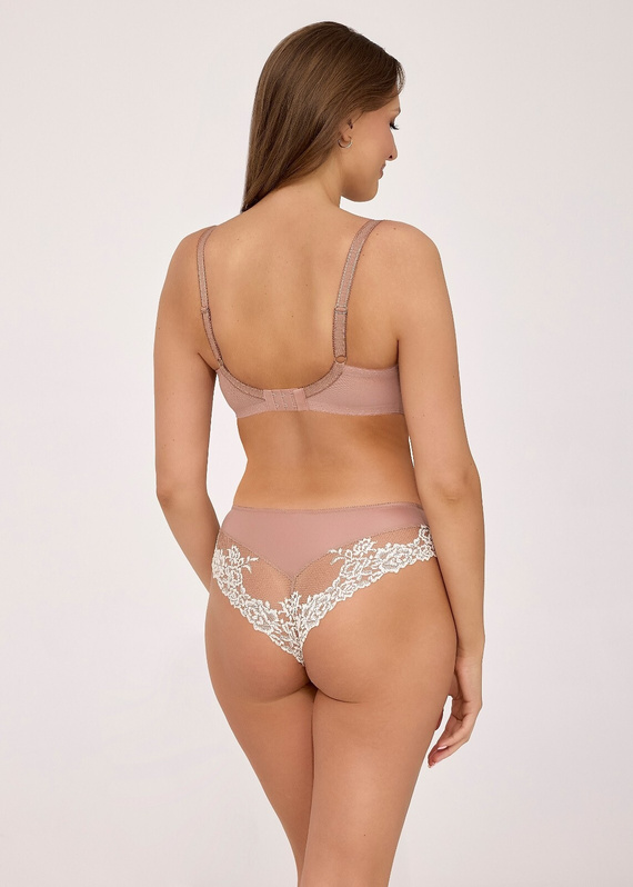 Ava Soft BH 2227 Macchiato, weich, beige, aus Spitze