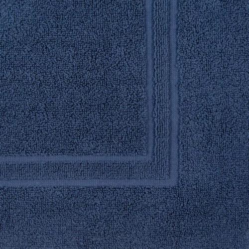 Marineblauer Badezimmerteppich Sammy Eurofirany
