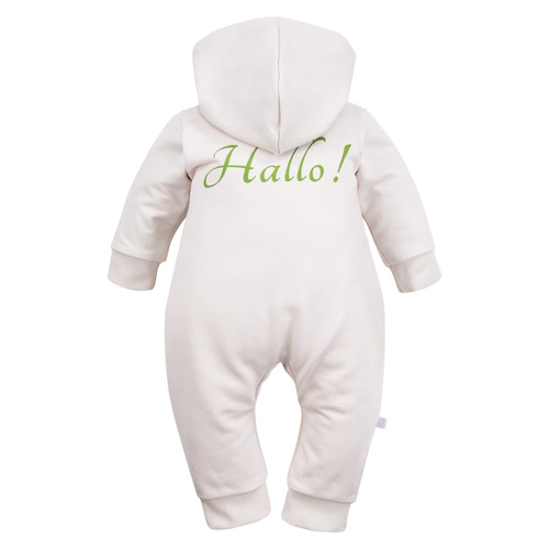 Hallo Eevi-Trainingsanzug mit Kapuze – Ecru