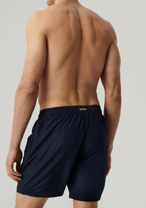 KMB-223 Atlantic Herren-Badehose – Marineblau