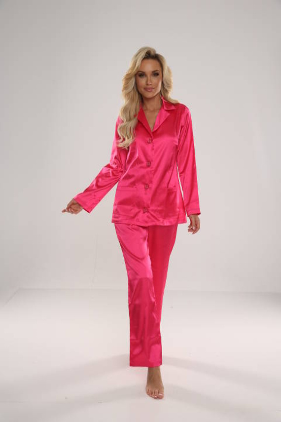 934 Classic Forex Damen Schlafanzug - Himbeere