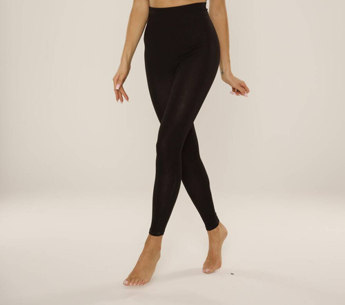 801 Khali Lange Leggings De Lafense - schwarz