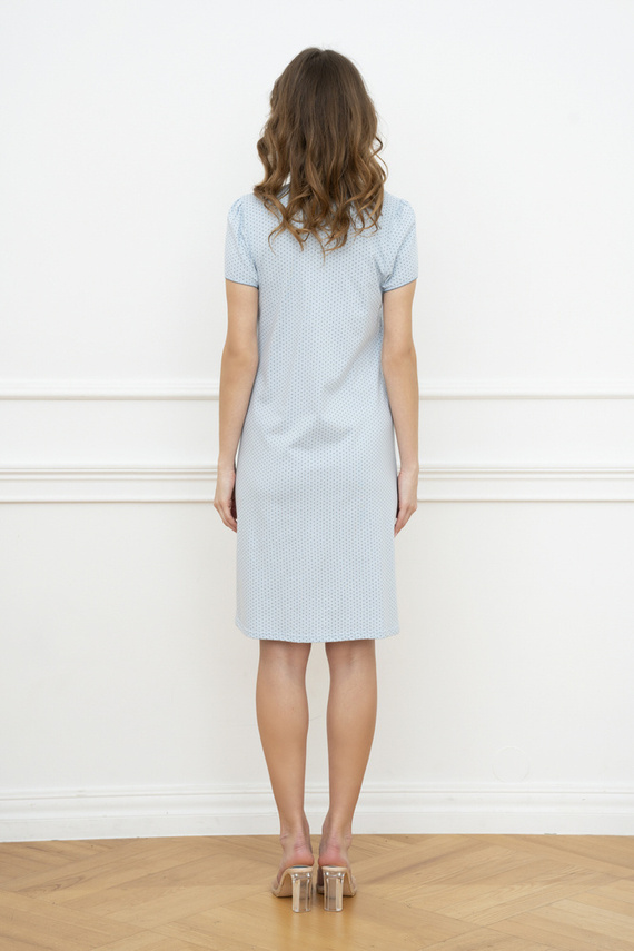 Felicita Nachthemd Italienische Mode - blau