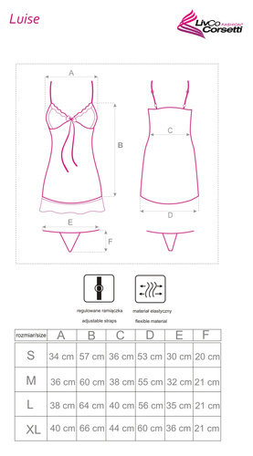 Luise Schwarzes Damen T-Shirt - sinnlich, rosa | LivCo Corsetti Mode