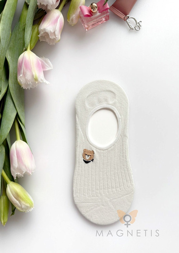 Damen Ballerina-Füßlinge YN-251131 Magnetis – Viskose mit Silikon an der Ferse