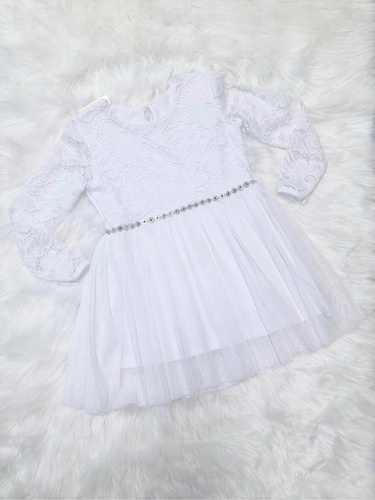 Angel II Bambarillo Langarmkleid weiß