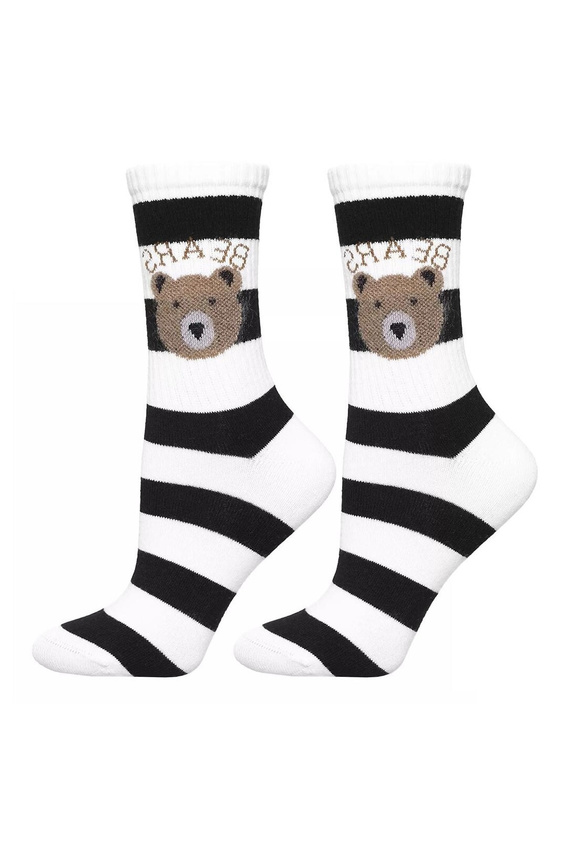 Moraj CSL250-938 Damensocken – Baumwolle mit einem süßen Teddybären