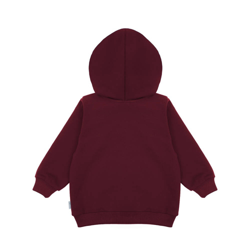 169540 Nicol Sweatshirt mit Kapuze – Burgund