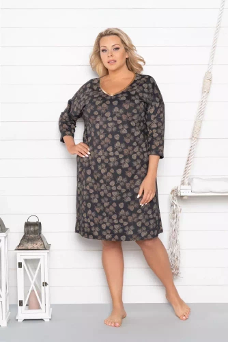 Pinnia Damen 3/4 Shirt Italia Fashion - Druck 