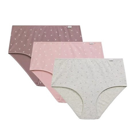 3LP-222 Maxi Damenhöschen Atlantic - grau-rosa-rosa