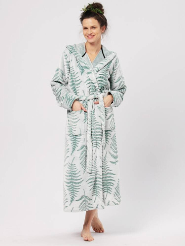 LGL 980 Langer Damenbademantel Key - mint