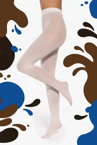 Wedel Microfaser Damenstrumpfhose 40 den Gatta - weiß choco