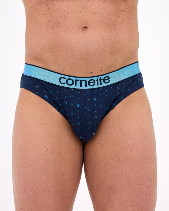 Cornette High Emotion Herren-Slip 507/38 Marineblau – Baumwolle, bequem und stilvoll