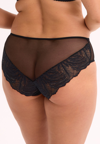 GFP 1228 Isla Damen-Unterhose Gaia – klassisch, bequem, mit Spitze, schwarz