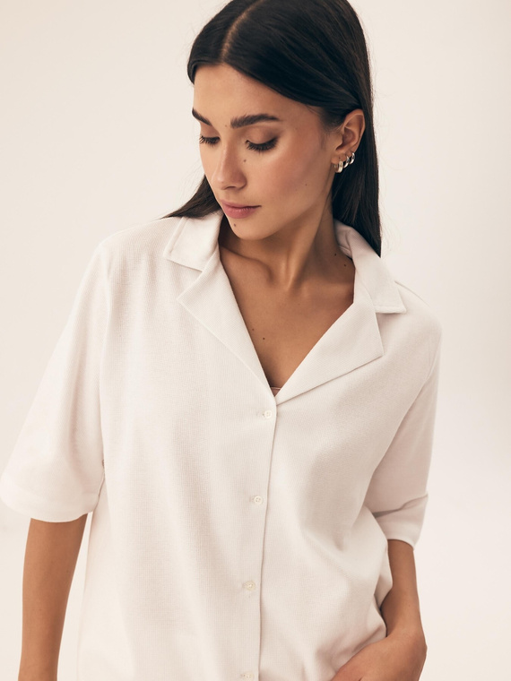 43348 Nilsa Henderson Damenpyjama – Creme