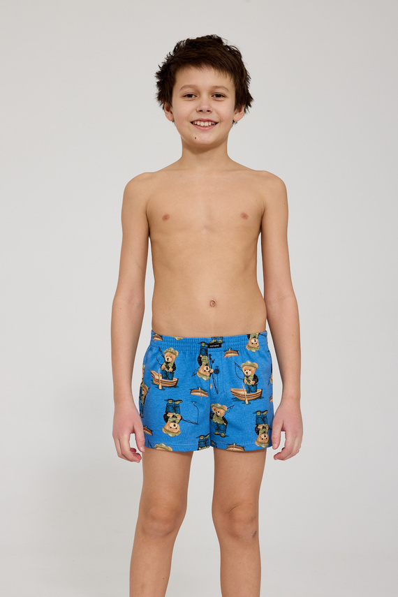 Jungen Boxer Cornette 714/07 715/07 100% Baumwolle mit Knopf