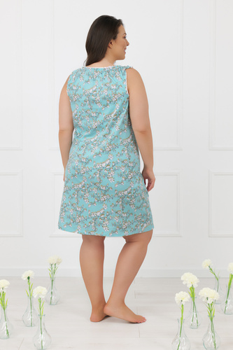 Hikari Stillnachthemd 100% Baumwolle Damen