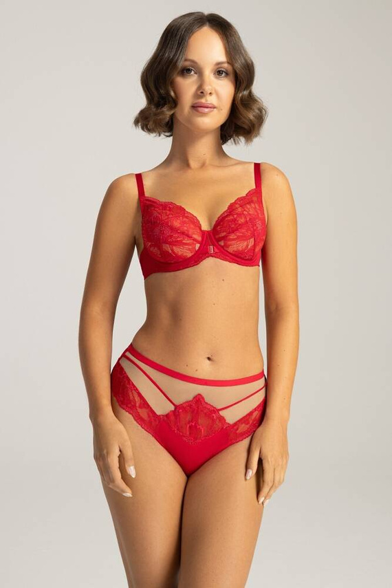 2156/B Damen-Brasilien-Slip AVA rot