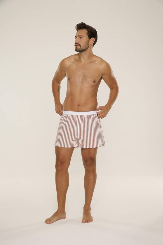 826 Taylor Herren Boxershorts De Lafense - braun