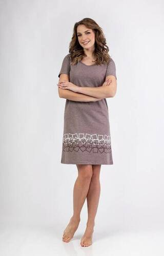 156 Regina Nachthemd – braun
