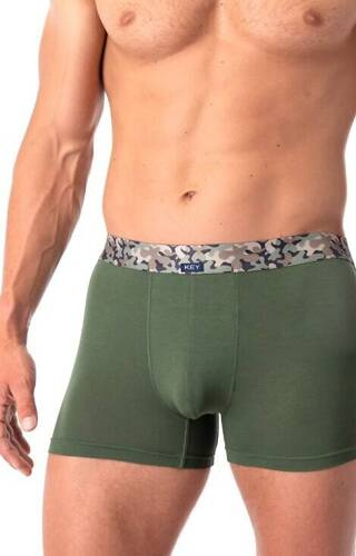 MXH 240 Bamboo Key Herren-Boxershorts – Grün