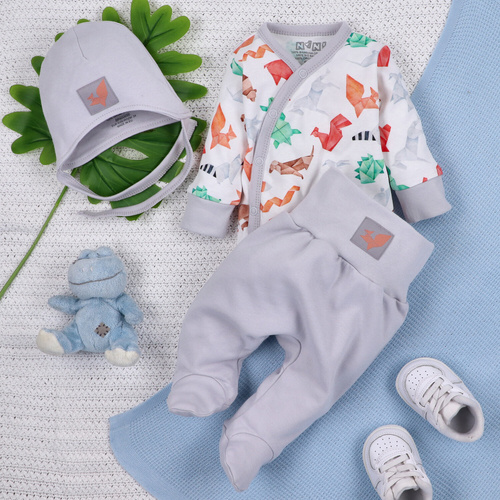 ABN-5381 Lustiger Origami-Umschlagkörper aus Bio-Baumwolle mit Nini-Print