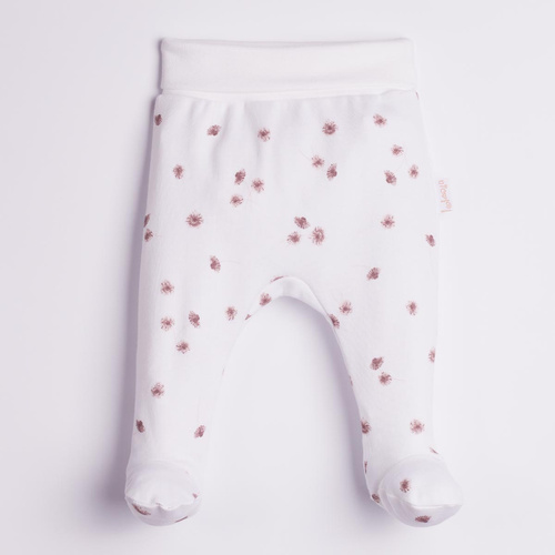 Nicol Hania 226009 Baby-Halbhosen 100% Baumwolle Blumen Creme