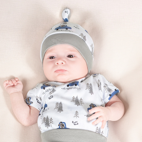 214094 Muki Kurzarm-Body mit Reißverschlüssen Nicol