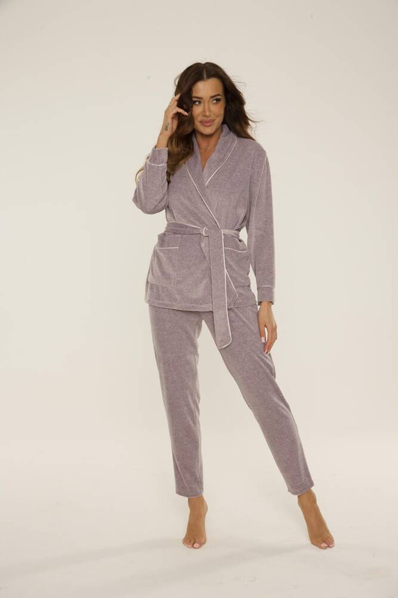 837 Macarena De Lafense Trainingsanzug Set - beige melange