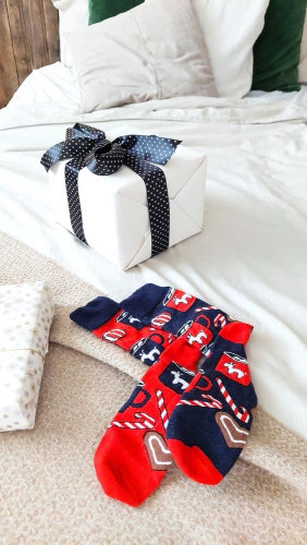 S162D Cookies Lange Socken Italienische Mode