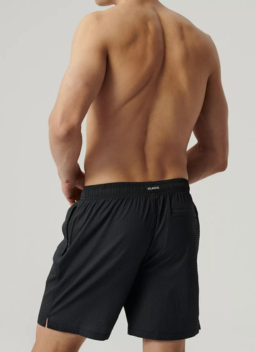 KMB-226 Atlantic Herren-Badehose – Schwarz