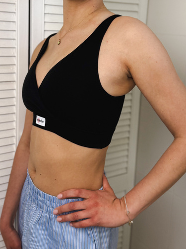 Milk&Love Mombri Klasyk wasserdichter Still-BH black