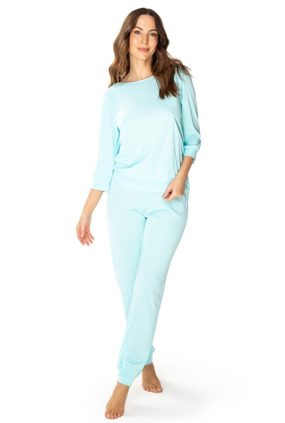 86665 Izabell Damen-Trainingsanzug Möwe türkis