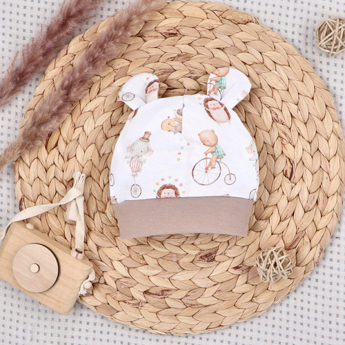 ABK-0049 4-teiliges Baby-Set Circus Nini aus Bio-Baumwolle