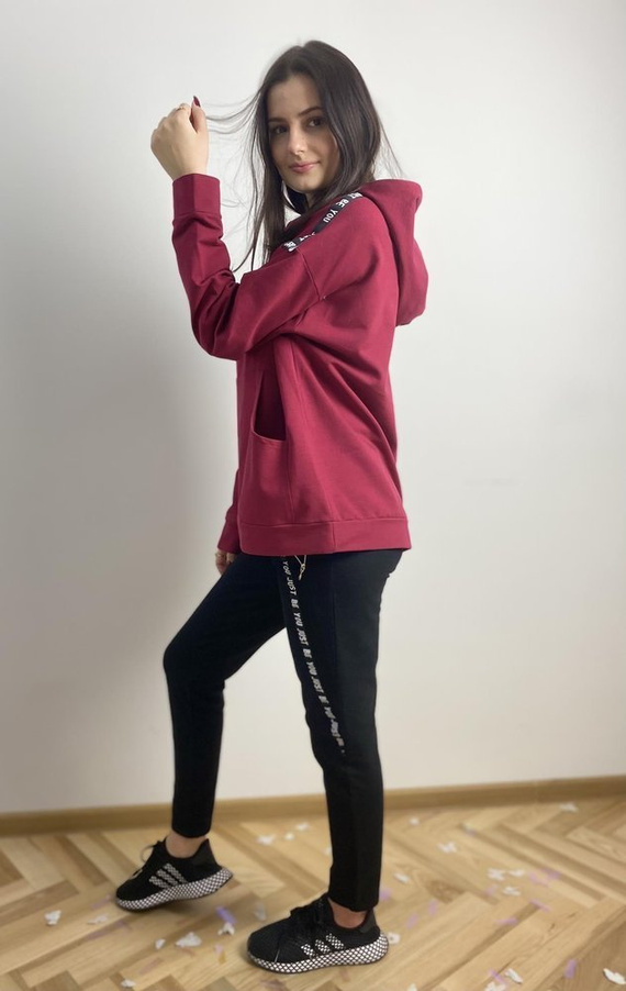 496 Just Forex Trainingsanzug für Frauen - kastanienbraun