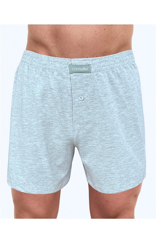 Bunte 3er-Pack lockere Herrenboxershorts aus Baumwolle Cornette 945/13