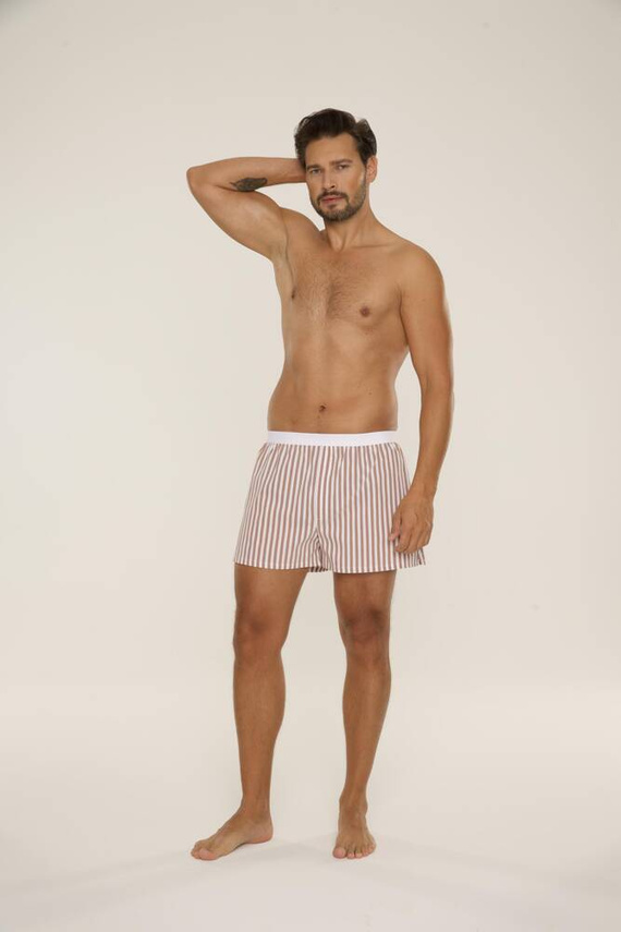 826 Taylor Herren Boxershorts De Lafense - braun