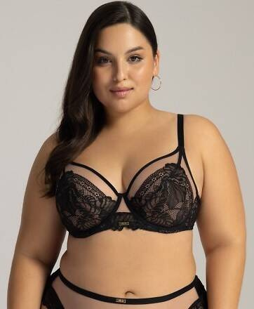 2146 Weicher Maxi-BH Ava – schwarz