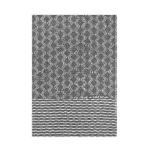 Küchentuch MODERNA 037P Zwoltex 50x70 schwarz Baumwolle Ultrasoft 200 g/m²