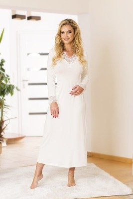 Ceylon Halka Kalimo Damen Nachthemd - ecru