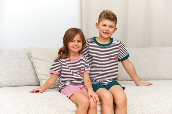 Kinder Pyjama 7405 Doctor Nap Baumwolle bequem atmungsaktiv