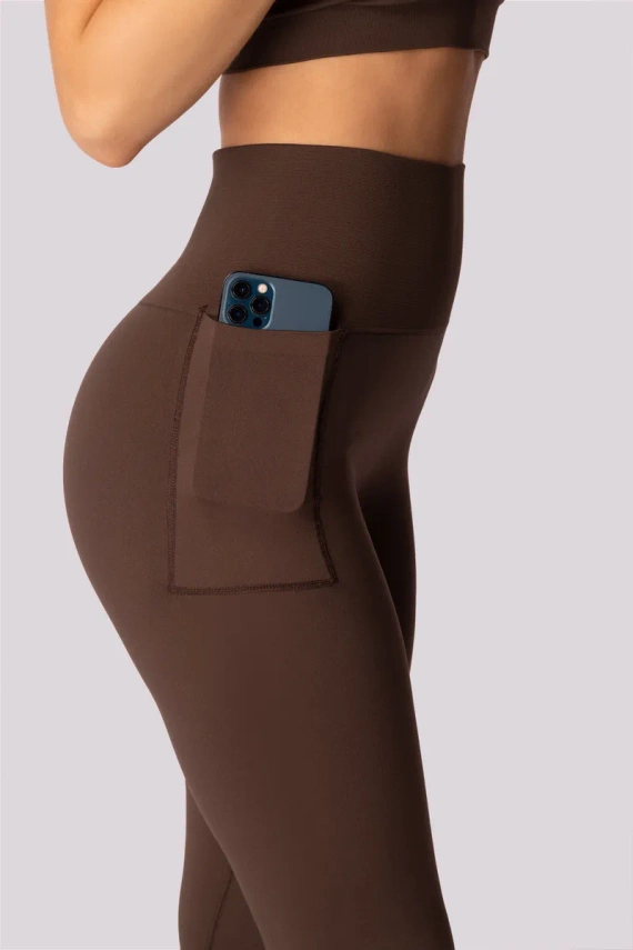 Base Damen-Leggings Mona Caffe