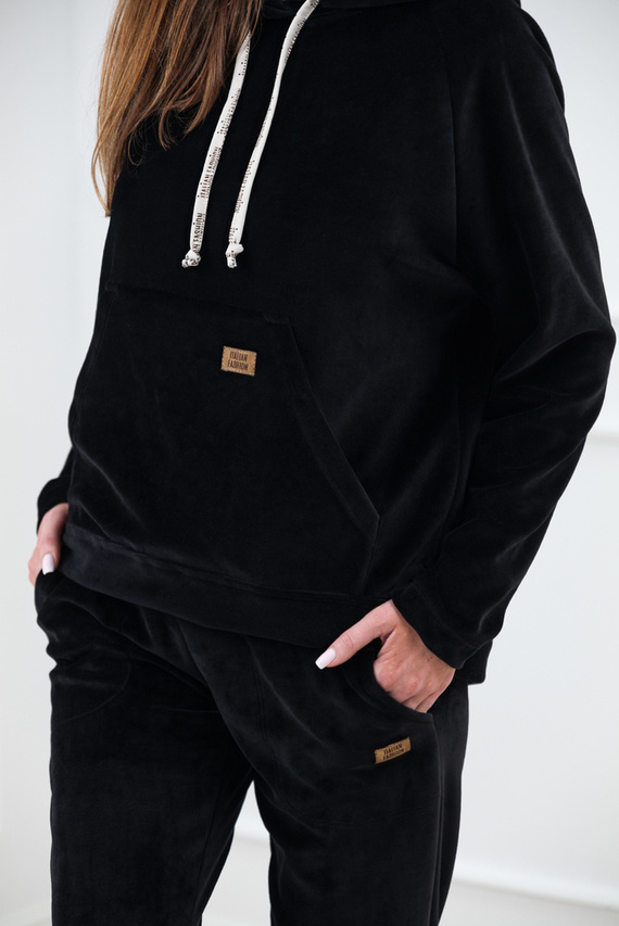 Roda Damen-Sweatpants Italian Fashion - schwarz