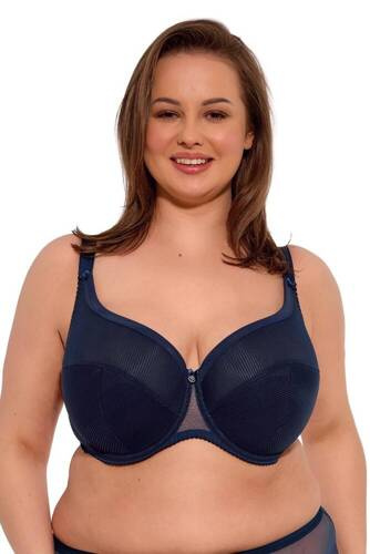 BSM 1058 Sonia Gaia halbgepolsterter Maxi-BH – Marineblau