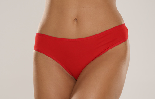 004 Limited Damen-Höschen De Lafense - klassisch, niedrig geschnitten, Viskose - rot