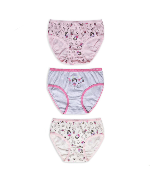 G-245 SD A'3 Mädchenhöschen Lama, gemischte Farben