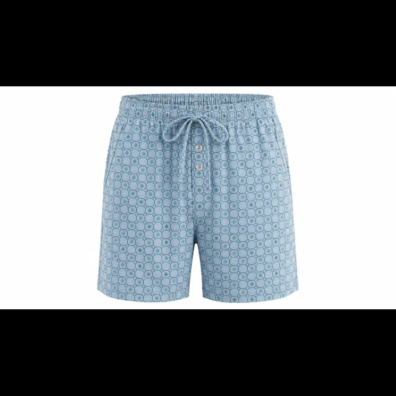 Sesto Senso 2026/02 Herrenkurzpyjama Blau 100% Baumwolle