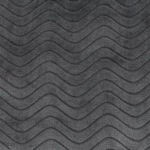 Emma Blanket Tagesdecke mit Fransen, Euro-Vorhänge, Stahl