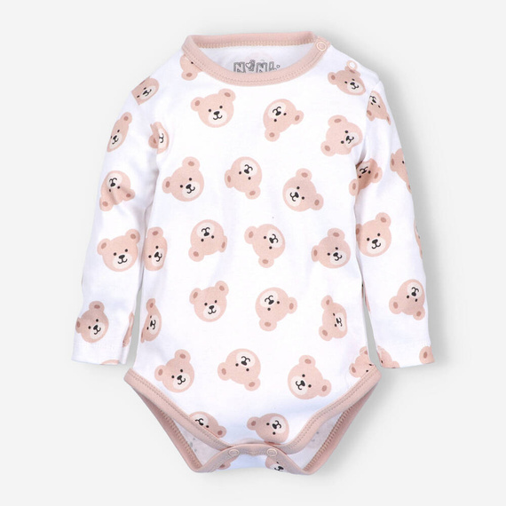 ABN-5353/MIS Sweet Bears Body aus Bio-Baumwolle mit Nini-Print