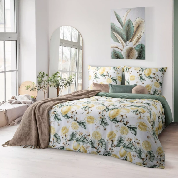 Eurofirany SPRING 91 Bettwäsche 100% Baumwollsatin  Oeko-Tex